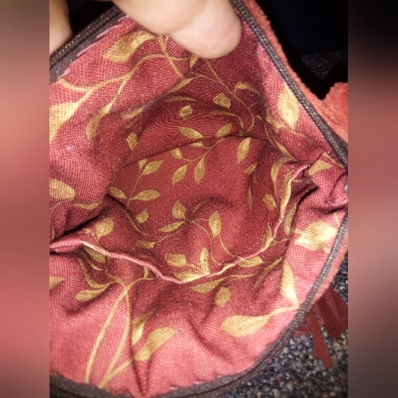 Cute Cloth Fringed Crossbody Purse Christmas - Picture 4 of 8